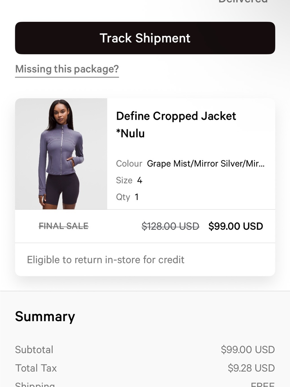 lululemon athletica cropped define jacket - Picture 5 of 5